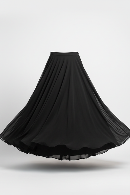 Jupe Longue Chiffon Fluide Élégante