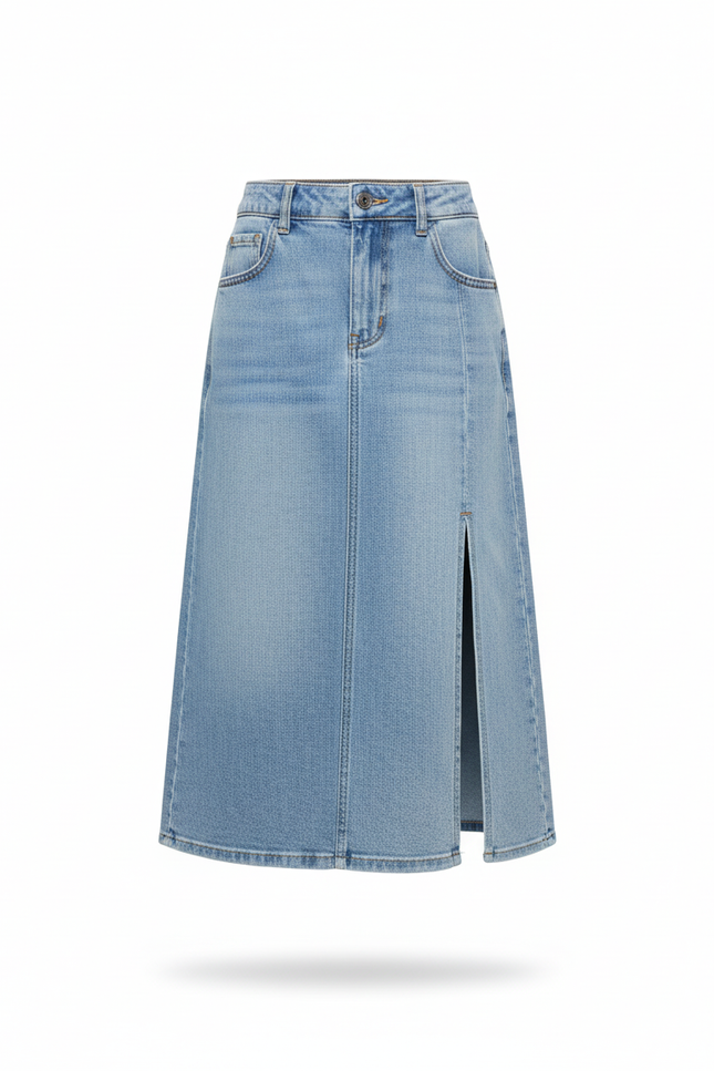 Jupe En Jean Longue Fente