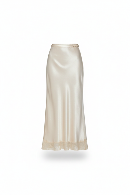 Jupe Longue Droite Taille Haute