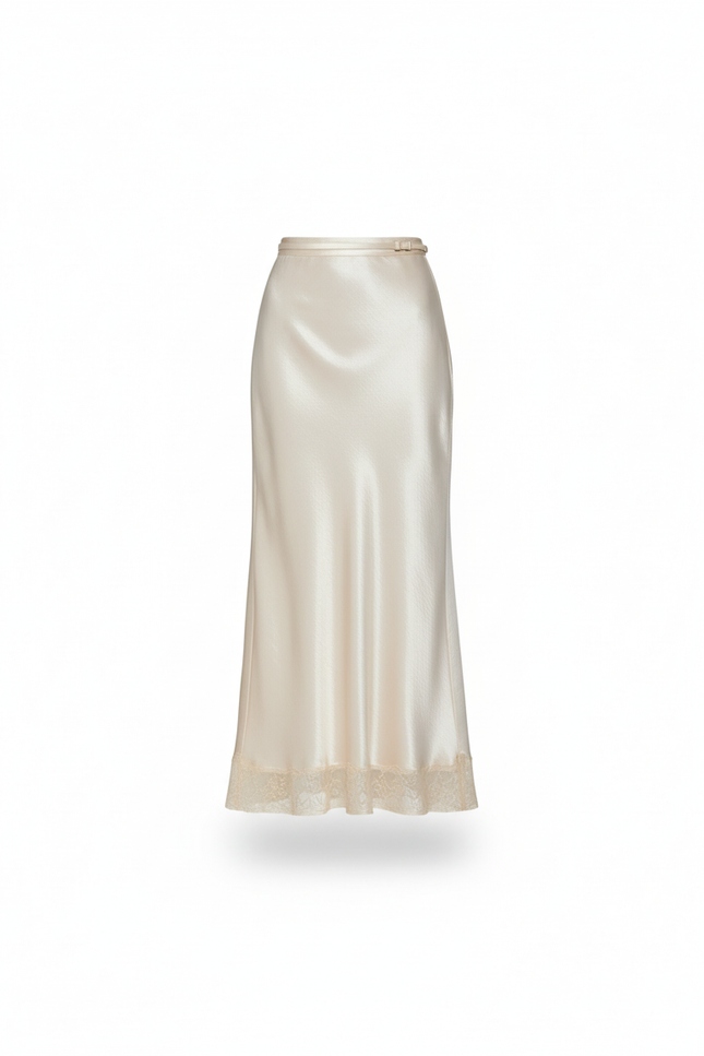 Jupe Longue Droite Taille Haute