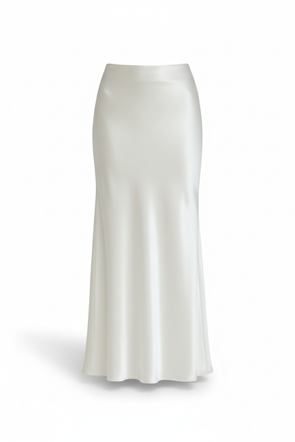 Jupe Longue Évasée Taille Haute