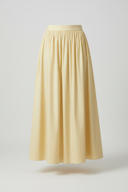 Jupe Longue Vintage Taille Haute