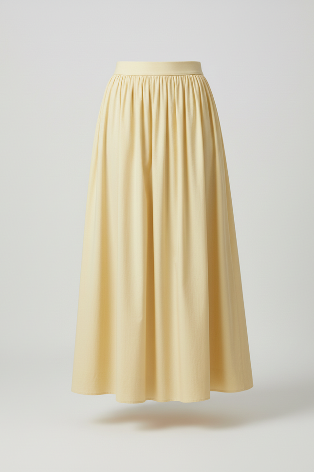 Jupe Longue Vintage Taille Haute