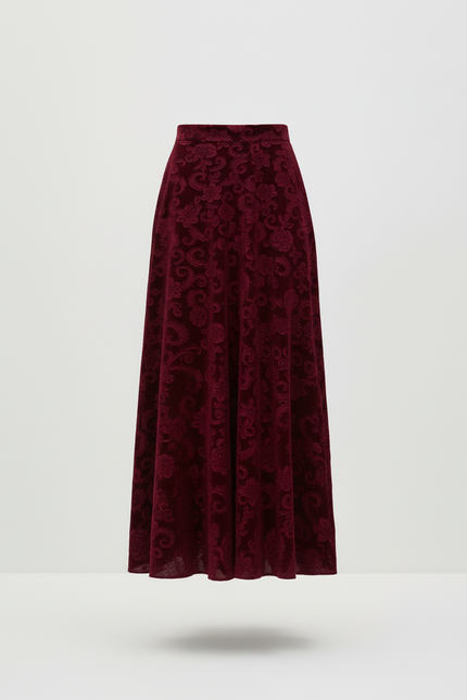 Jupe Longue Femme Velours