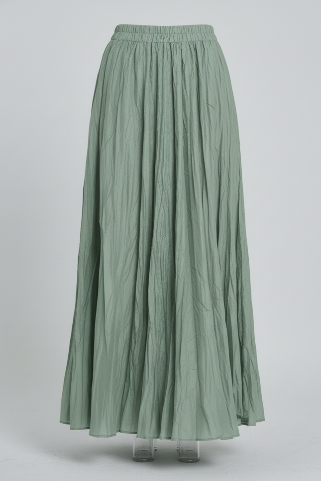 Jupe Longue Vert Amande