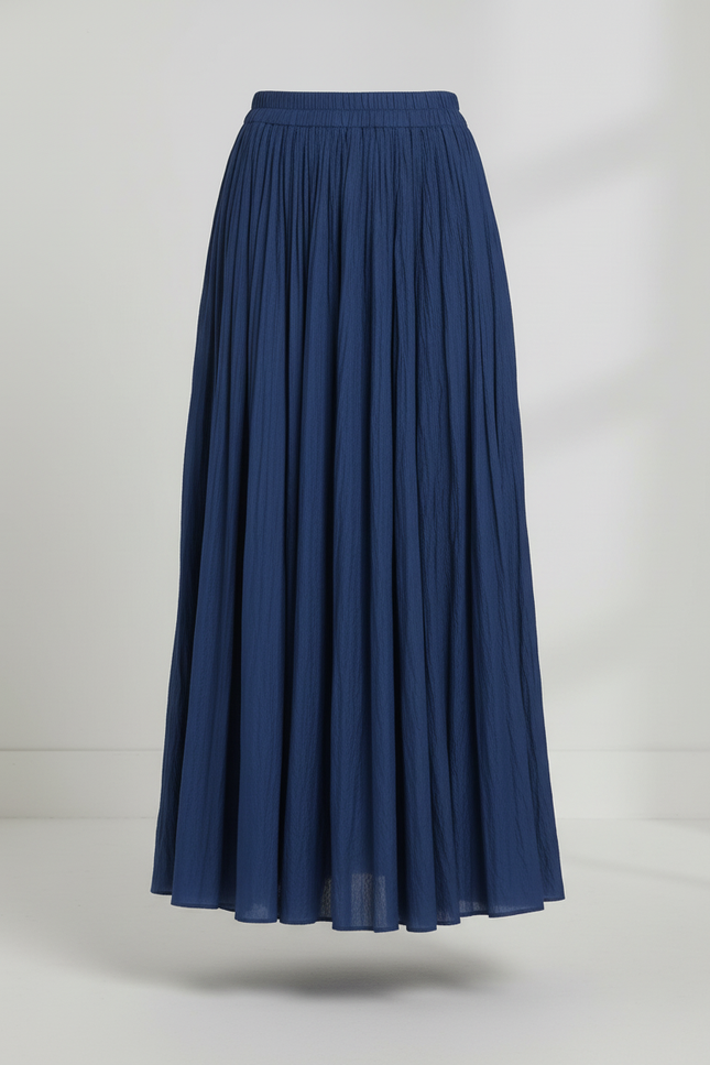 Jupe Longue Avec Plis