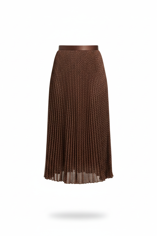 Jupe Plissée Longue Hiver