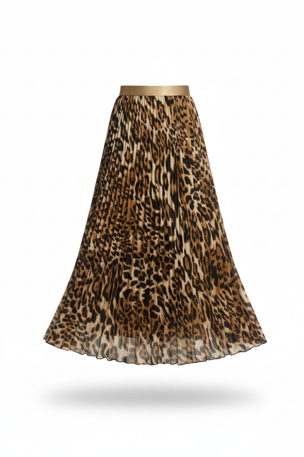 Jupe Longue Leopard Grande Taille