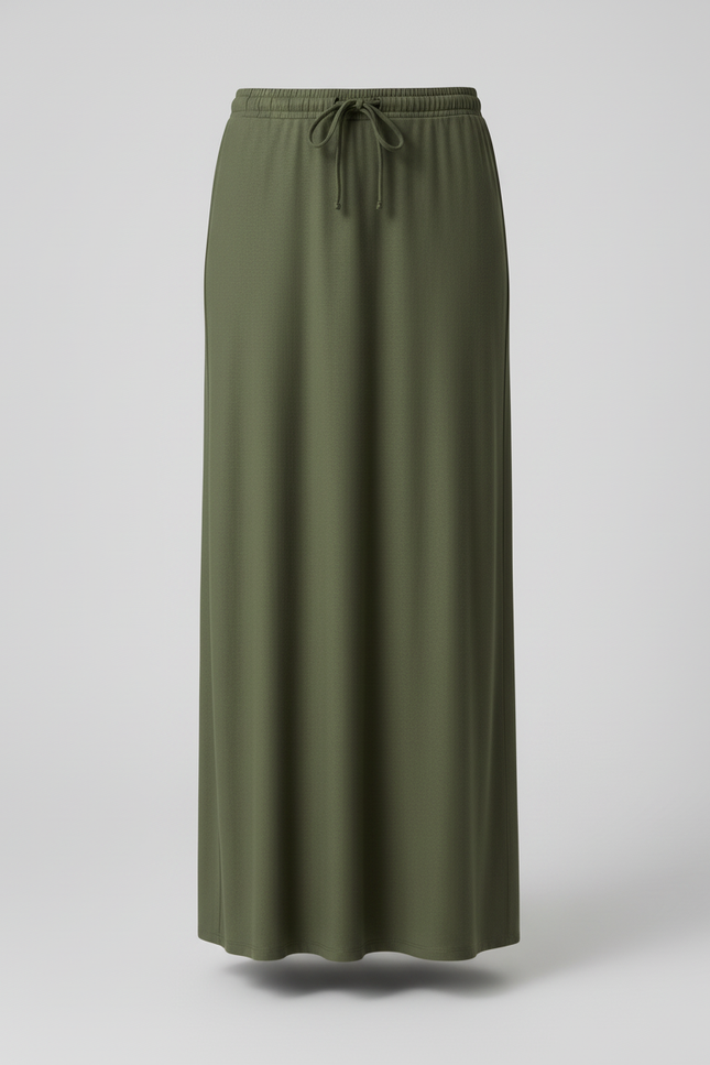 Jupe Longue Jersey Fluide