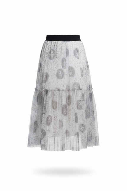 Jupe Longue Femme Transparente