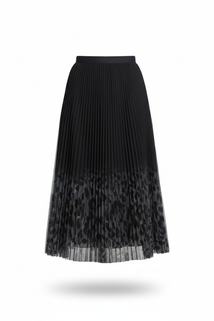Jupe Longue Tulle Leopard
