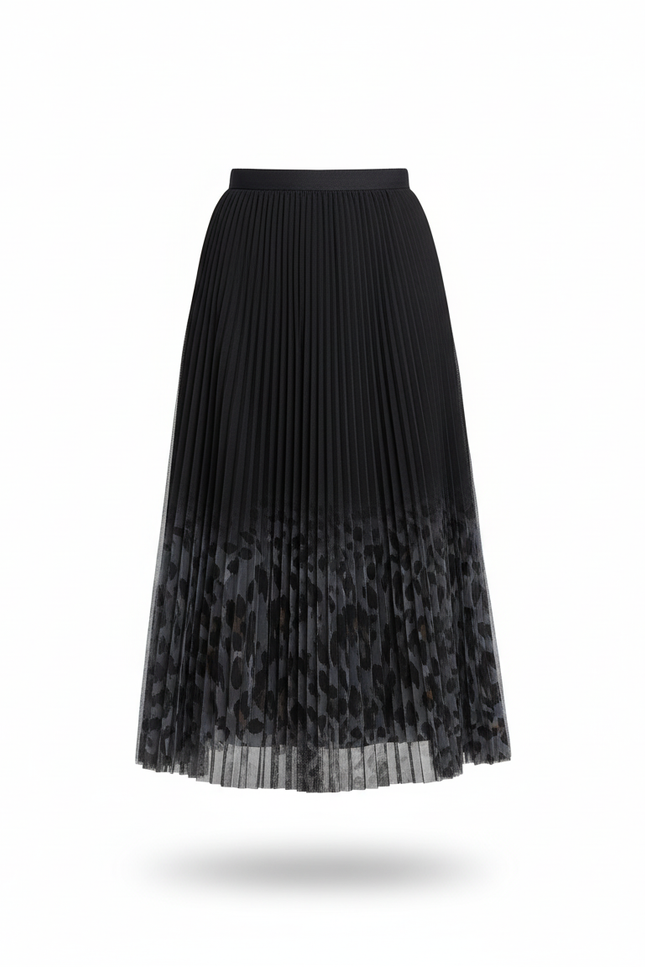 Jupe Longue Tulle Leopard