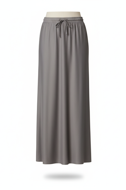 Jupe Longue Unie Fluide