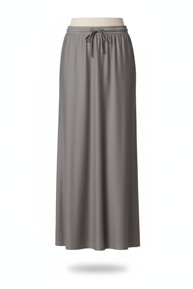 Jupe Longue Unie Fluide
