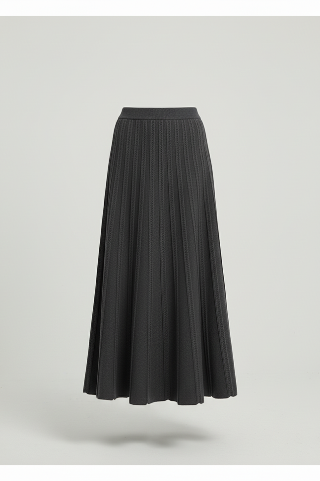 Jupe Longue Tricot Femme