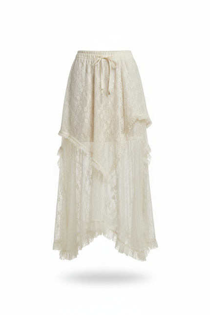 Jupe Longue Boheme Dentelle