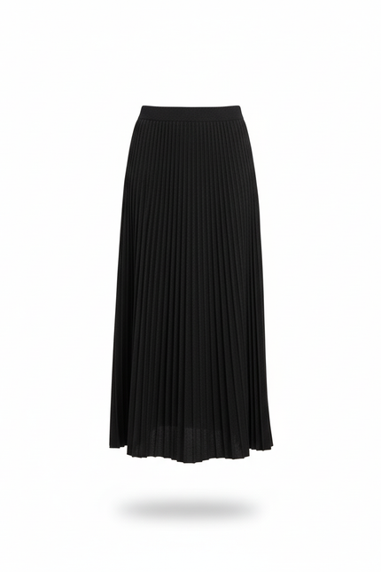 Jupe Longue Maille Noire