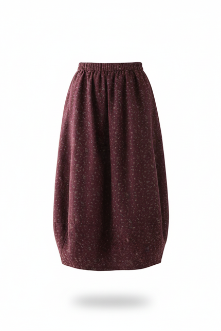 Jupe Longue En Coton Femme