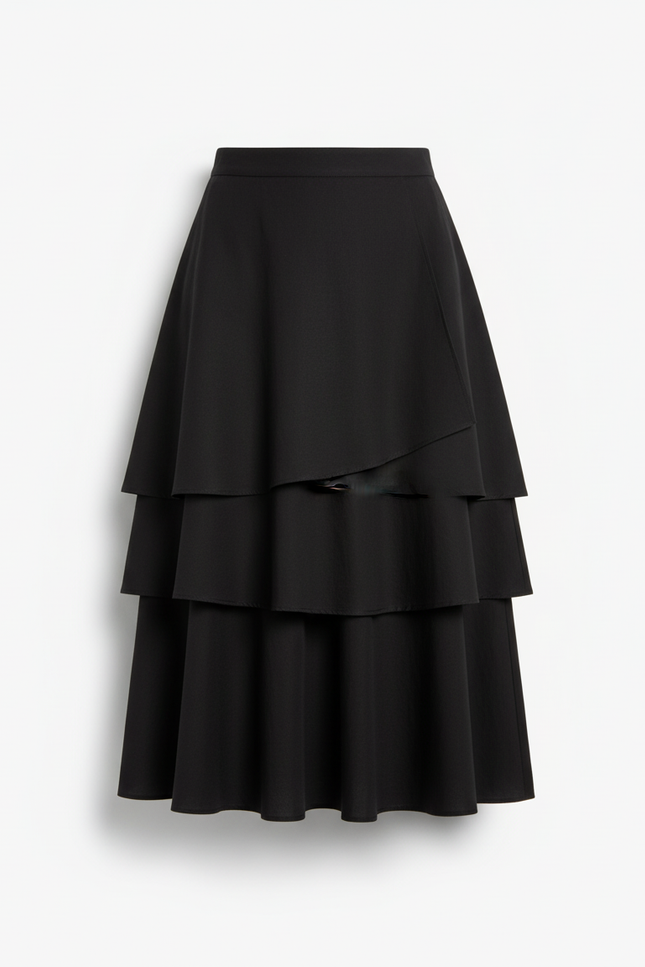 Jupe Longue Imprimée Vintage