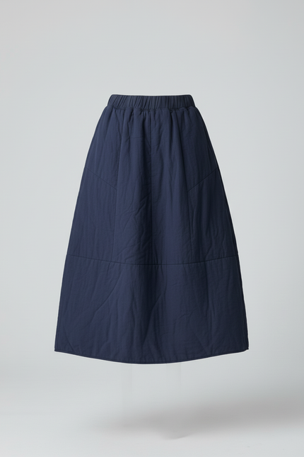 Jupe Longue Molleton Femme