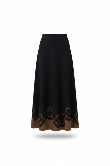 Jupe Longue Maille Laine