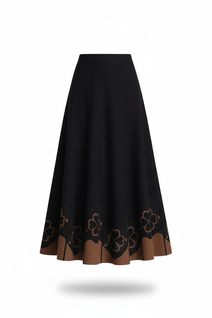 Jupe Mi-Longue Femme Hiver