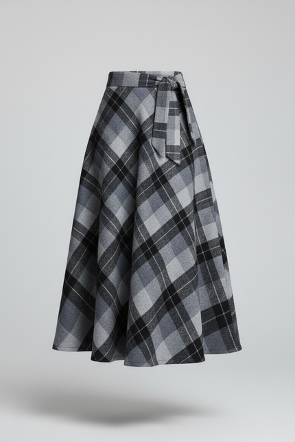Jupe Longue Tartan Femme