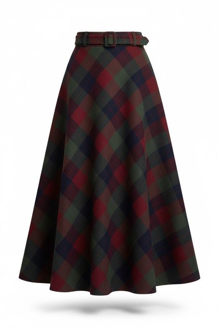 Jupe Longue En Tweed