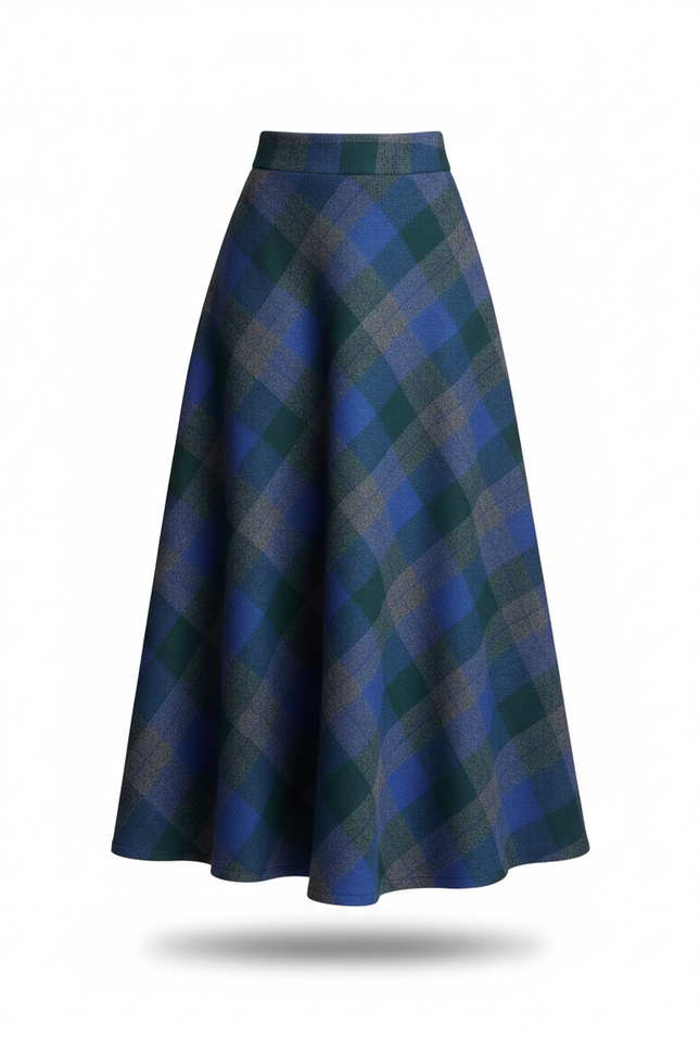 Jupe Longue En Laine Grande Taille