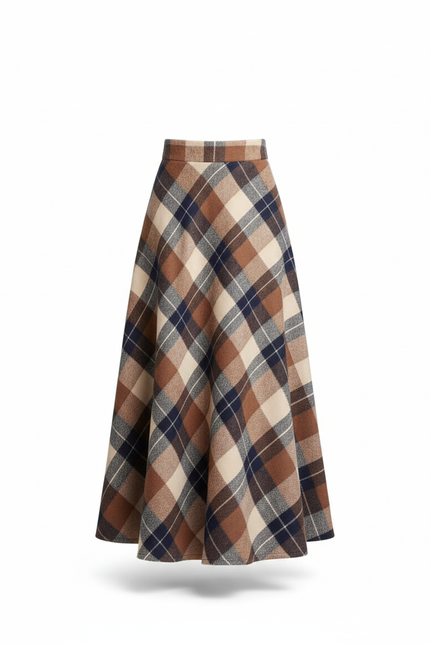 Jupe Longue Laine Bouillie