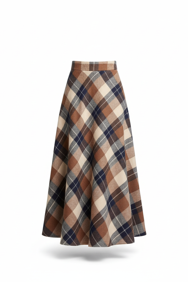 Jupe Longue Laine Bouillie