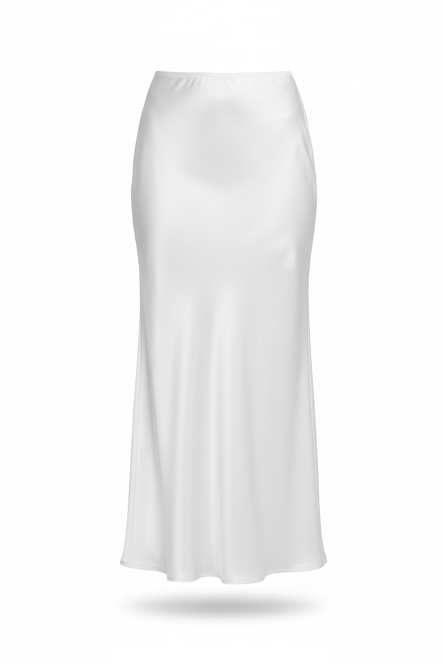 Jupe Longue Moulante Taille Haute