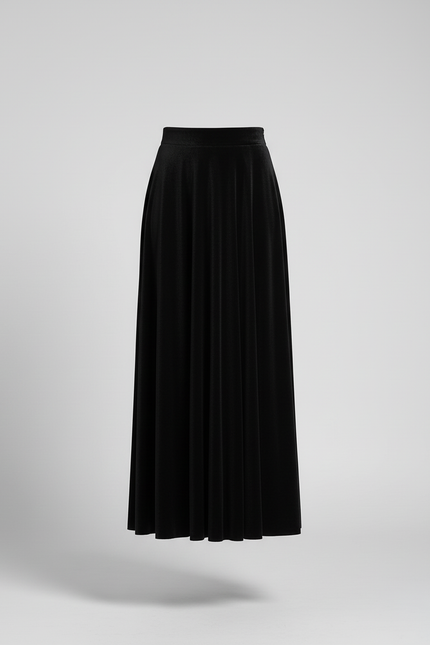 Jupe Longue Velours Grande Taille