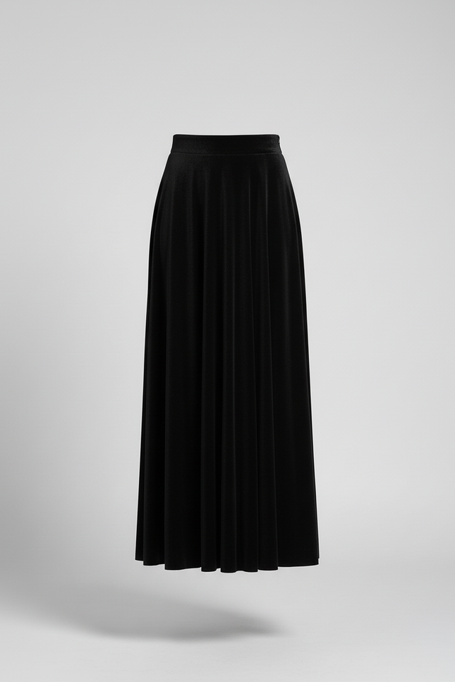 Jupe Longue Velours Grande Taille