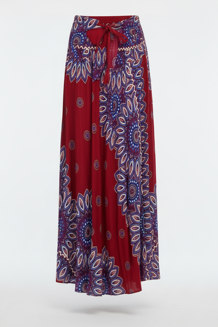 Jupe Longue Motif Cachemire