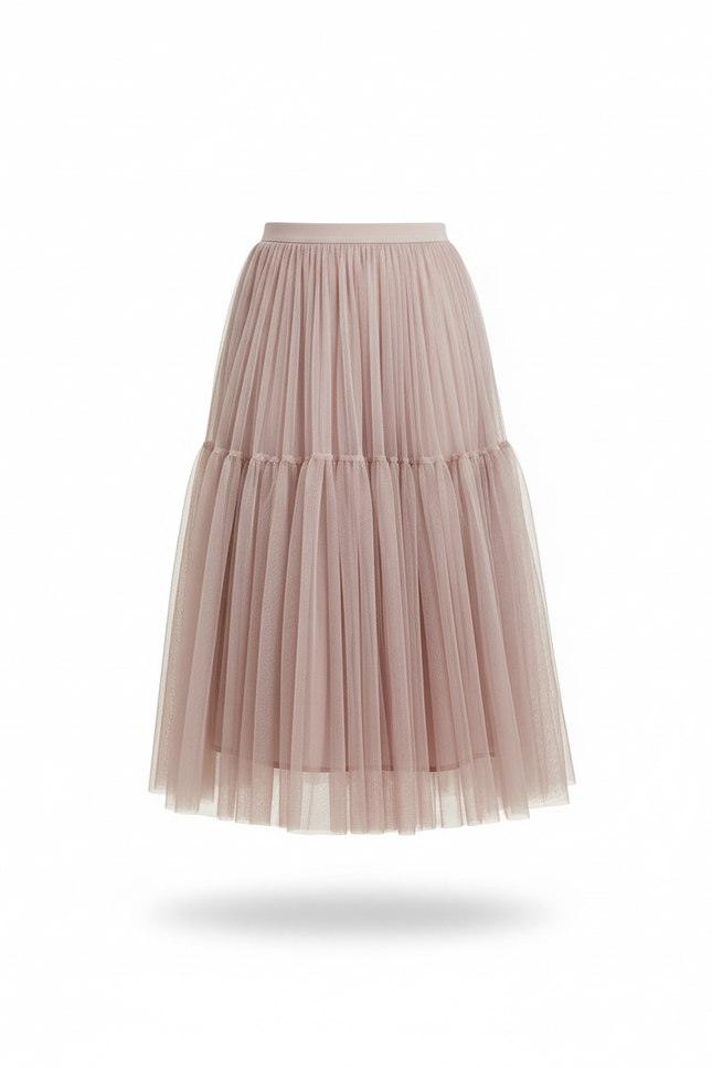 Jupe Longue Tulle Demoiselle D'Honneur