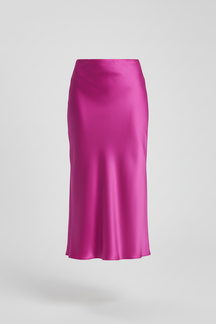 Jupe Droite Longue Fluide