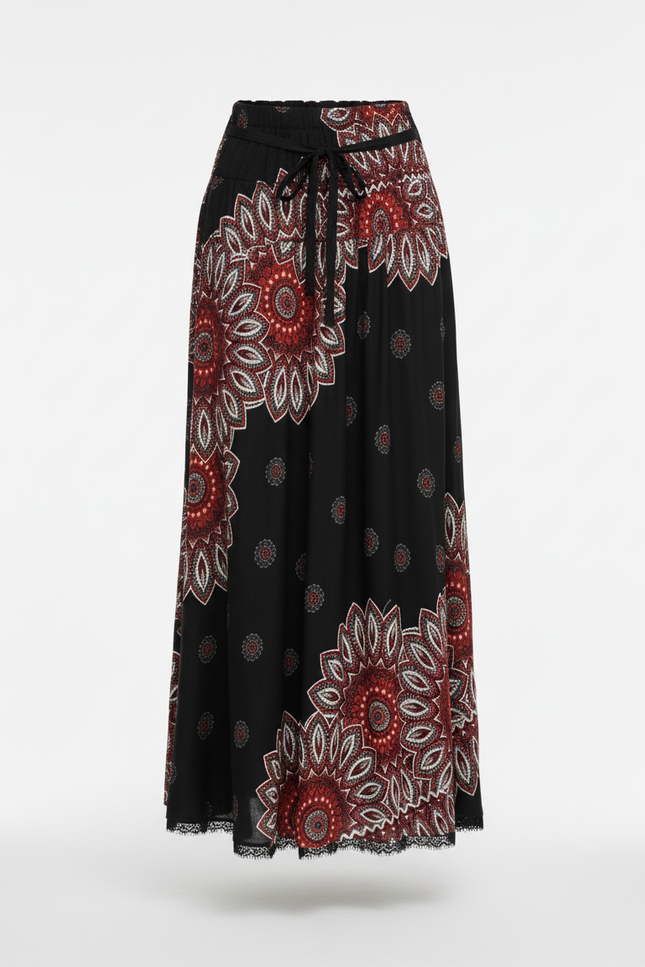 Jupe Longue Boheme Noire