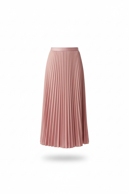 Jupe Longue Plissée Pastel