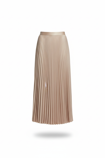 Jupe Longue Plissée Nude