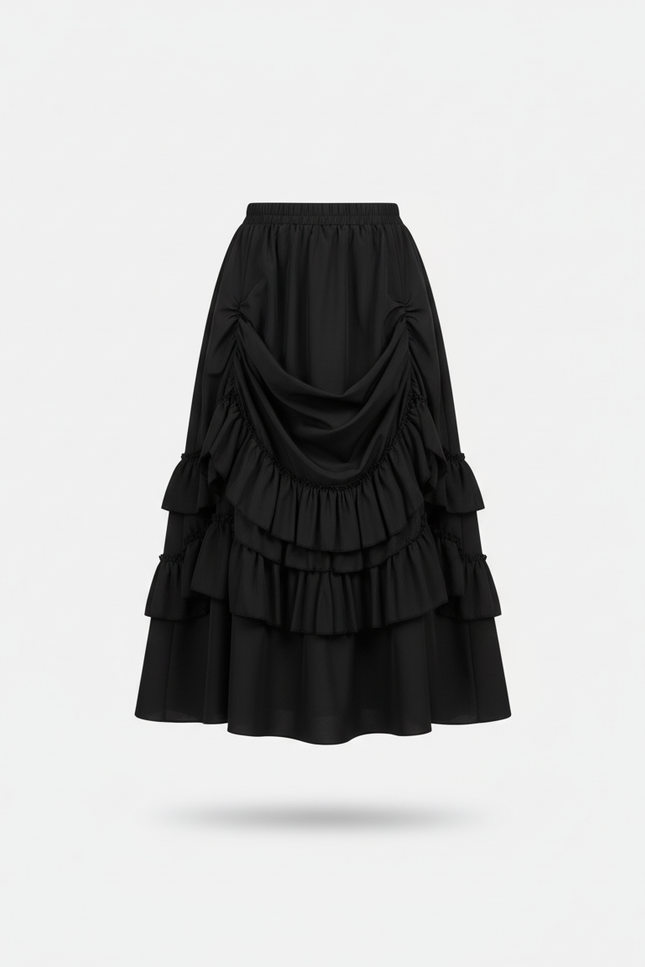 Jupe Volante Longue