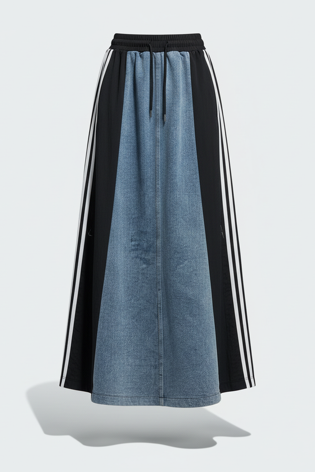 Jupe En Jean Longue Patchwork