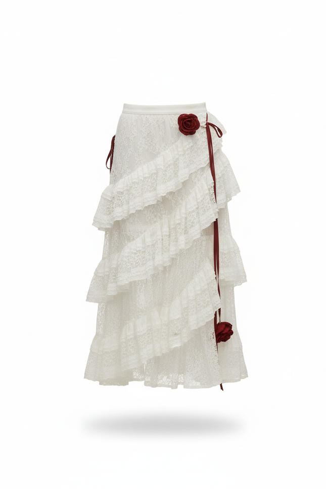 Jupe Transparente Longue