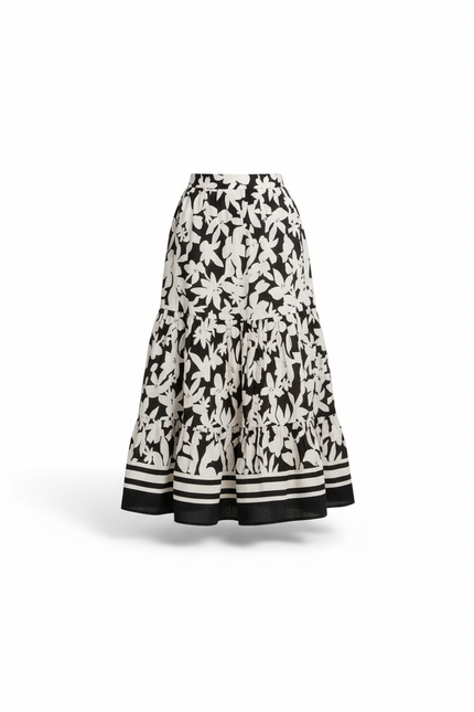 Jupe Longue Imprimé Floral Bohème