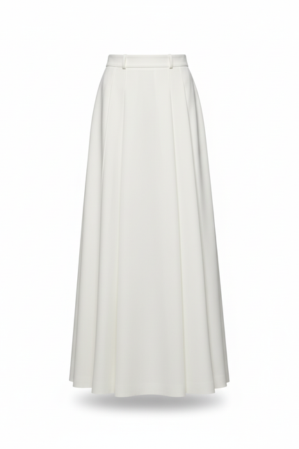 Jupe Longue Blanche Fluide Chic