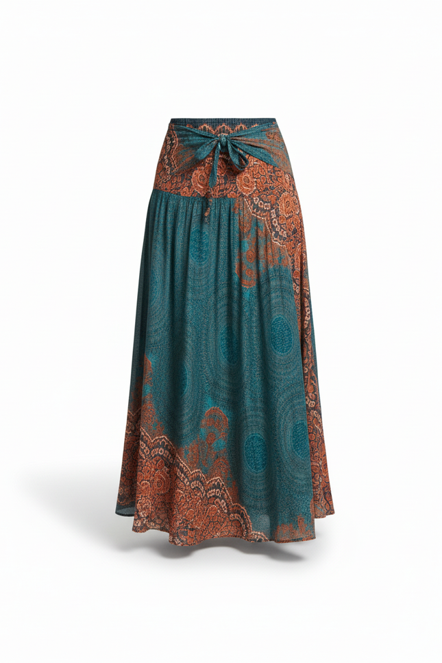 Jupe Longue Femme Imprimée