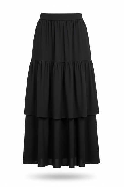 Jupe Longue À Panneaux