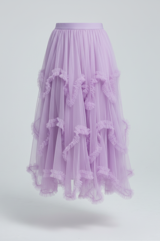 Jupe Longue Asymetrique