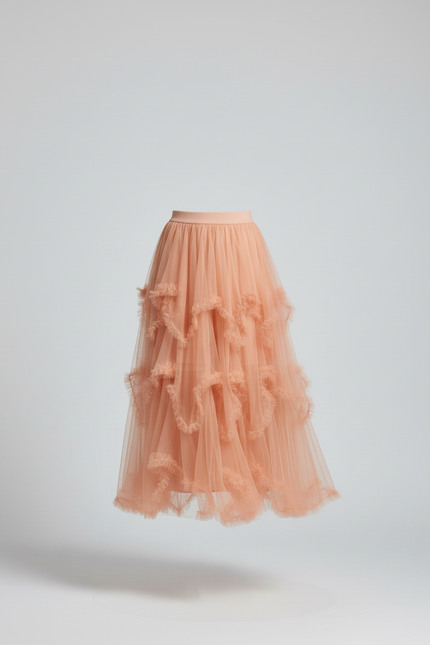 Jupe Longue Corail