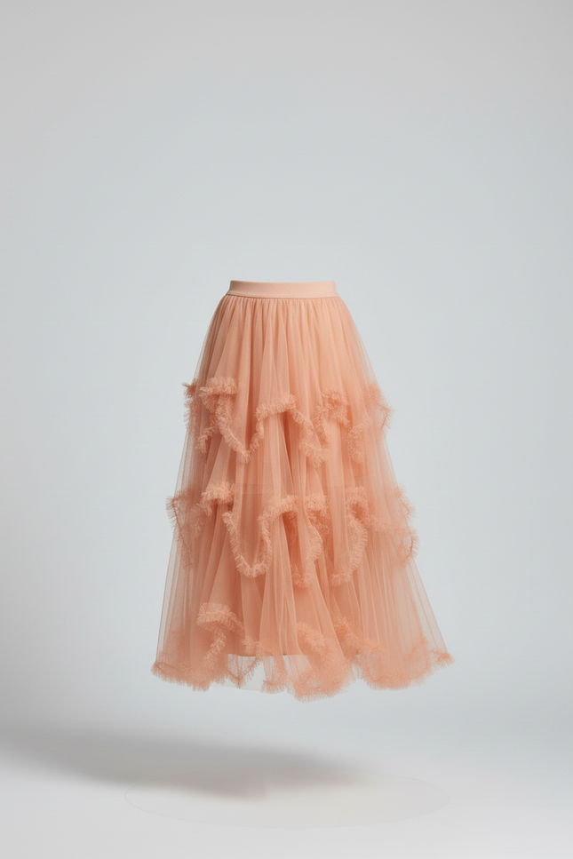 Jupe Longue Corail